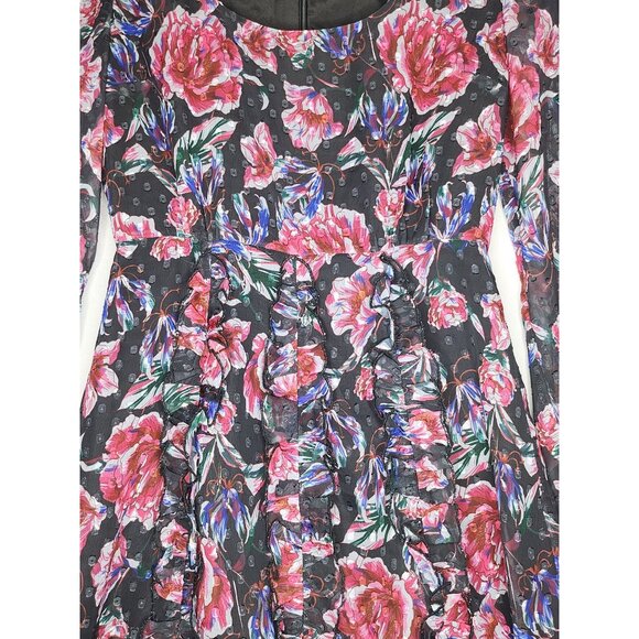 Revolve Talulah‎ Ardour Mini Dress in Midnight Rose Size Small - Picture 5 of 13